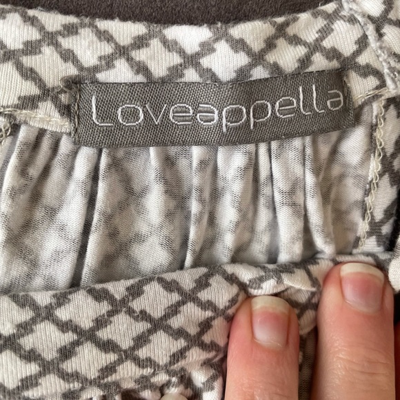 Loveappella Agather Printed Halter Knit Top - Picture 2 of 3